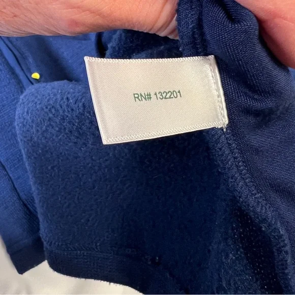 Criquet Vest Golf Apparel Full Zip XL Navy Blue - Picture 5 of 10